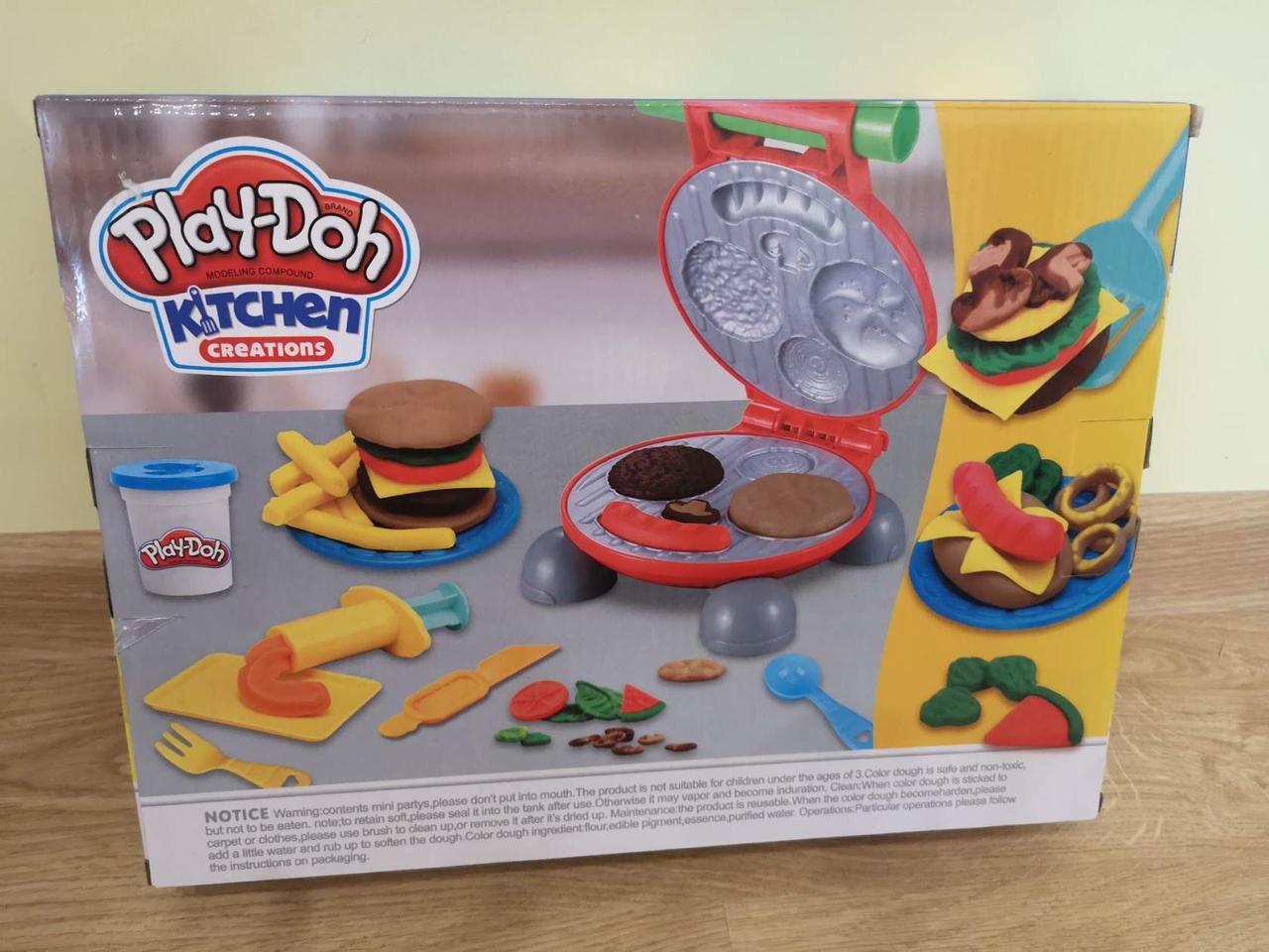 Набор для лепки из пластилина Play-Doh «Бургер гриль» Плей до - фото 5 - id-p94036119