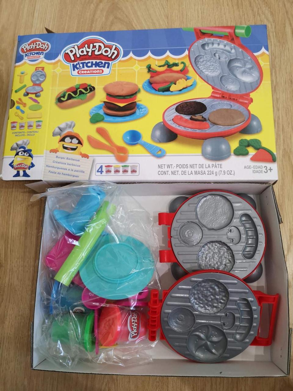 Набор для лепки из пластилина Play-Doh «Бургер гриль» Плей до - фото 7 - id-p94036119