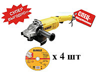 Угловая шлифмашина, 230 мм DEWALT DWE490-KS