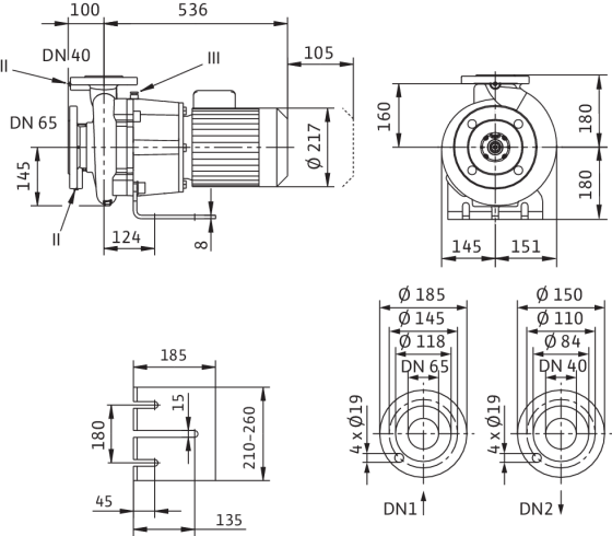 Насос Wilo BL 40/220-2,2/4 - фото 3 - id-p94039190