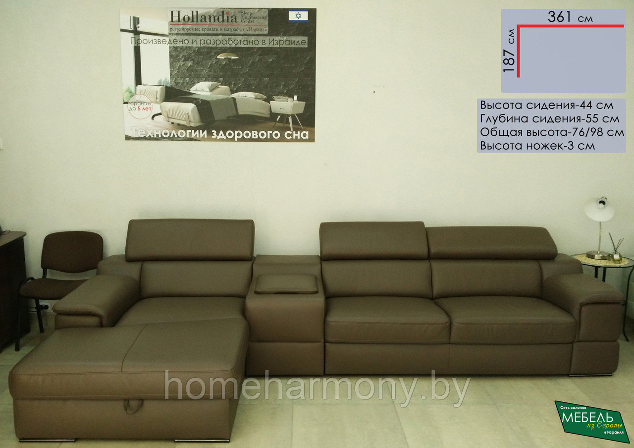 Угловой диван "LUCIANO" nфабрика Gala Collezione (Польша) - фото 2 - id-p90166368