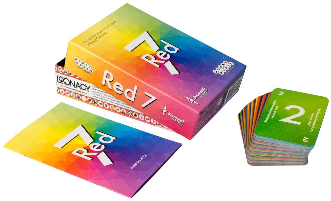 Настольная игра Red 7 - фото 3 - id-p66688723