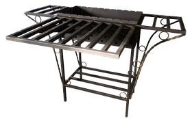 Мангал стационарный ООО "Станкоинструмент и оснастка" МС-01 со столом (Беларусь)