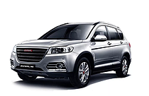 Боковые подножки (пороги) на Haval H6