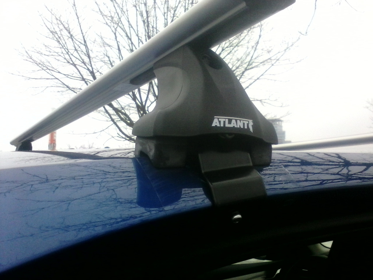 Багажник Атлант для Skoda Octavia А7, 2013- (аэродинамическая дуга) - фото 7 - id-p69113715