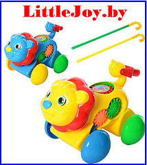 Детская игрушка Каталка Львёнок (2 расцветки), арт.0371