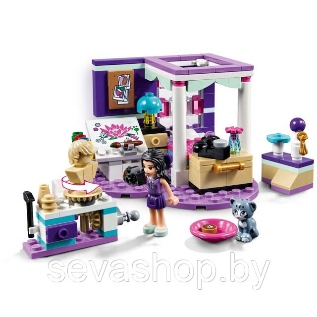 Конструктор Lepin 01065 Girls Club Комната Эммы (аналог Lego Friends 41342) 205 деталей - фото 2 - id-p94175214