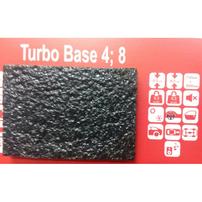 Turbo Turbo Base 8 шумоизоляция для автомобиля - фото 1 - id-p94004164