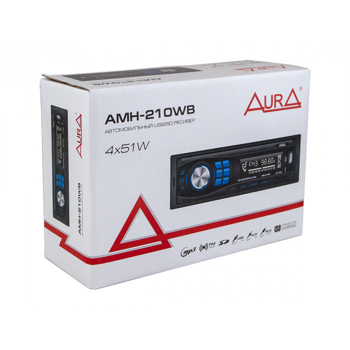 AurA AurA AMH-210WB USB/SD ресивер - фото 1 - id-p94004567