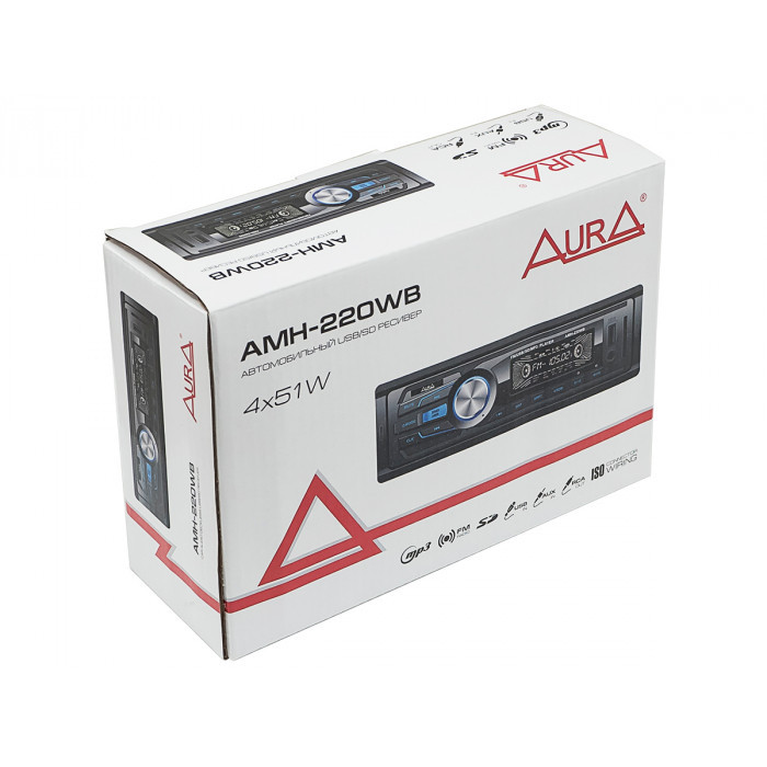 AurA AurA AMH-220WB USB/SD ресивер - фото 1 - id-p94004569