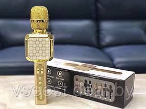 Портативный микрофон и ДВЕ колонки 2 в одном YS05 (Bluetooth) Gold, фото 2