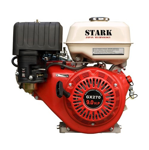 Двигатель для мотоблока STARK GX270 SN(шлицевой вал 25мм,80x80) 9л.с. - фото 1 - id-p94182055