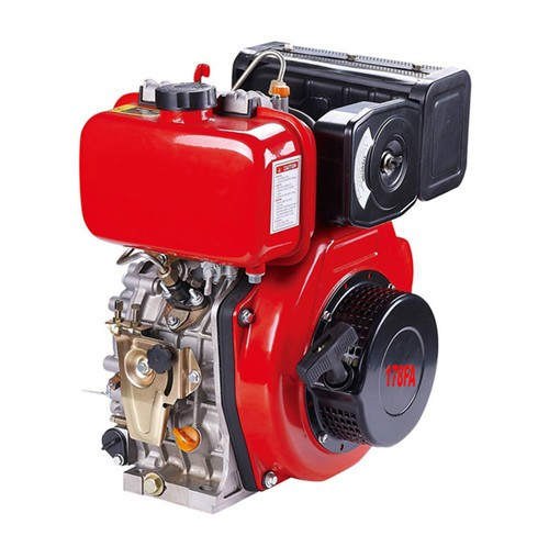Двигатель для мотоблока дизельный 178F(6лс, шпонка 19,05мм)