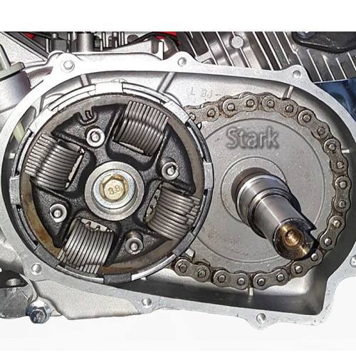 Двигатель для мотокультиватора STARK GX210 F-R (сцепление и редуктор 2:1) 7лс - фото 2 - id-p94182222