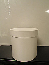 Коробка подарочная круглая "Однотон",15*15 см (Imitlin Pearl)