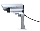 Муляж видеокамеры VM-2, со светодиодным индикатором, 2АА (не в компл.), серебристый, фото 2