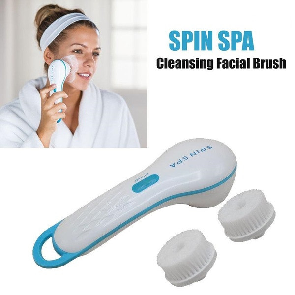 Щеточка для очистки лица Spin Spa Cleansing Facial Brush - фото 2 - id-p94183548