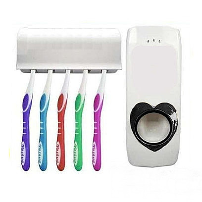 Автоматический дозатор для зубной пасты и держатель для щеток Kaixin - фото 1 - id-p94183560