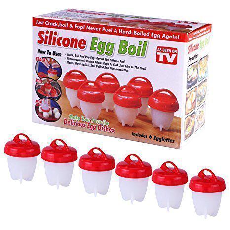 Силиконовые формы для варки яиц Silicone Egg Boil - фото 1 - id-p94183615