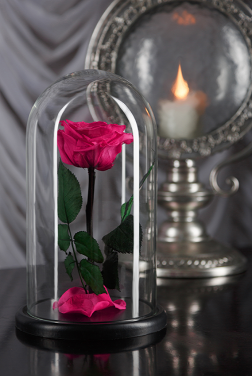 Вечная роза в колбе Mini - фото 10 - id-p94183648