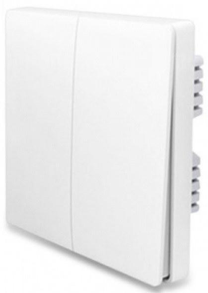 Умный выключатель Xiaomi ZigBee Aqara 2 кнопки - фото 1 - id-p94183728