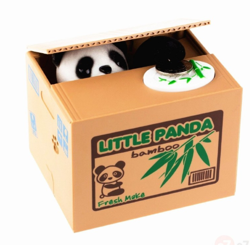 Интерактивная копилка Mischief Saving Box Little Panda - фото 1 - id-p94184006