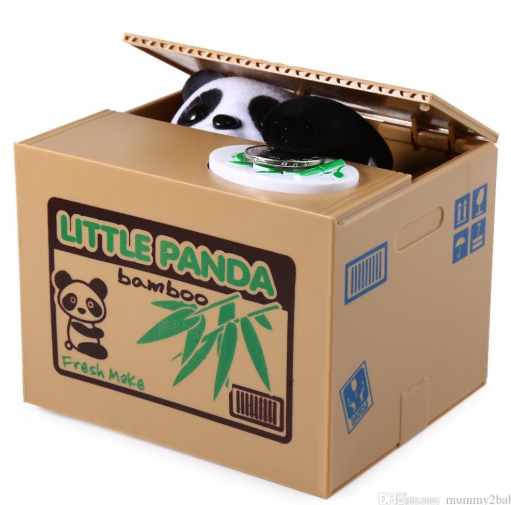 Интерактивная копилка Mischief Saving Box Little Panda - фото 2 - id-p94184006