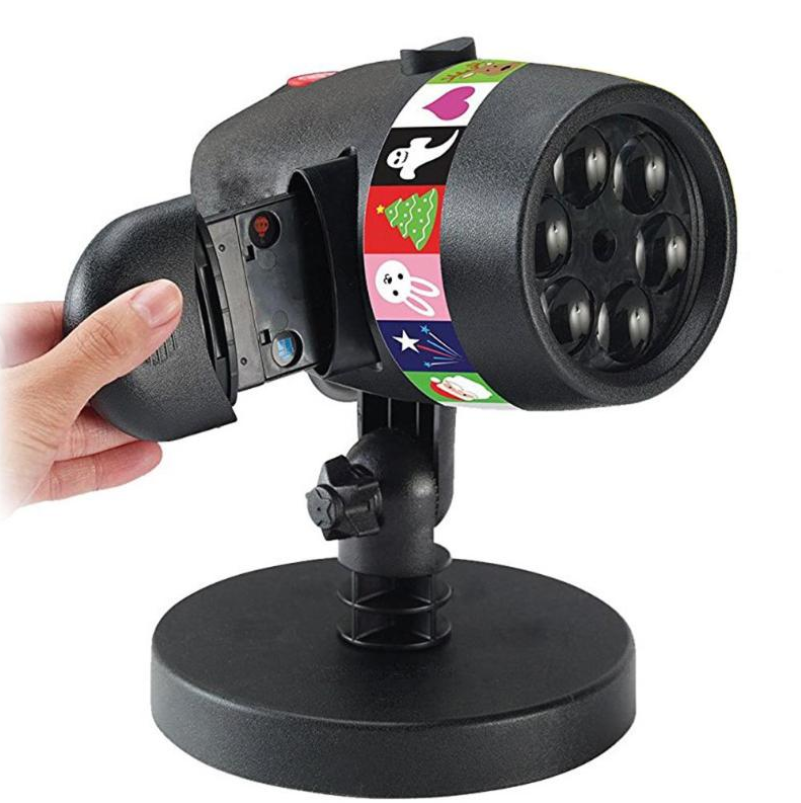 Лазерный проектор Slide Star Shower 12 слайдов - фото 1 - id-p94184033
