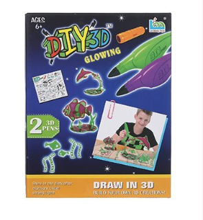Набор для детского творчества DIY 3D Glowing - фото 1 - id-p94184278