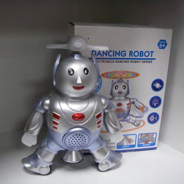 Музыкальная игрушка Dancing Robot Танцующий робот - фото 1 - id-p94184346