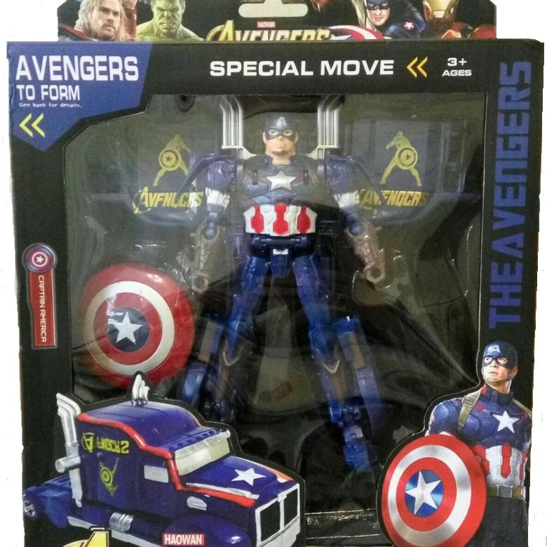 Робот трансформер Avengers Capitan America - фото 1 - id-p94184352