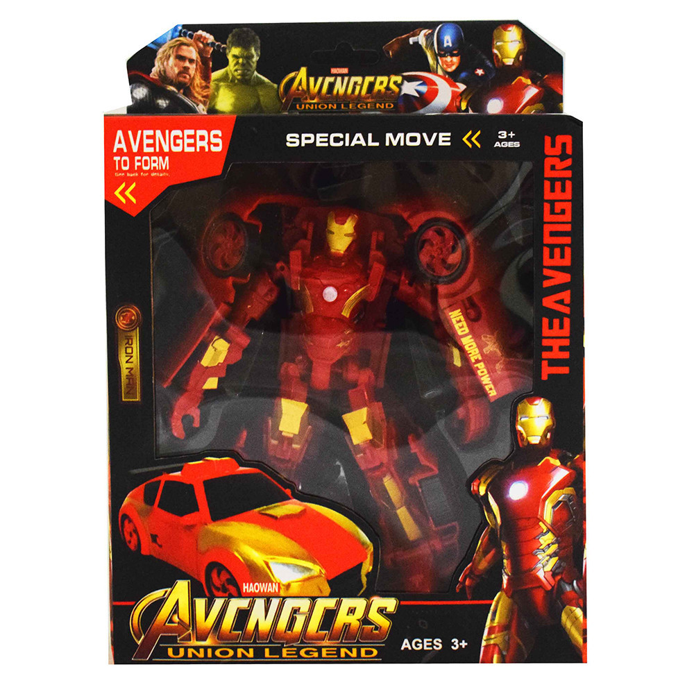 Робот трансформер Avengers Iron Man - фото 1 - id-p94184353