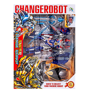 Робот-трансформер Change Robot синий