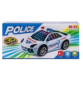 Полицейская машина Police 3D Light - фото 1 - id-p94184386