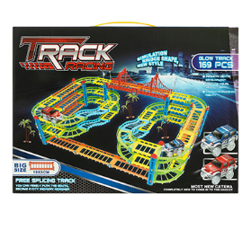 Конструктор автотрек Track Racing 169 деталей - фото 1 - id-p94184418