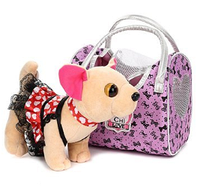 Плюшевая собачка Chi Chi Love с сумкой