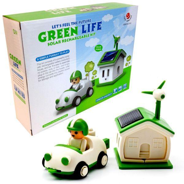 Конструктор на солнечной батарее Green Life Rechargeable Kit - фото 1 - id-p94184647