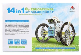 Конструктор на солнечных батареях 14 в 1 Educational Solar Robot - фото 2 - id-p94184650
