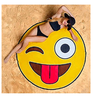 Пляжное полотенце Emoji