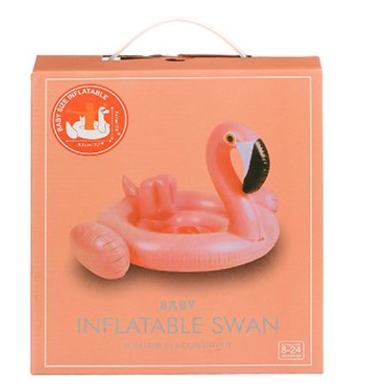 Надувной круг фламинго Baby Inflatable Swan