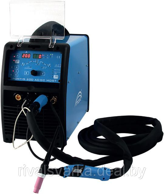 Сварочный аппарат PONTIG 200 AC/DC MOST инвертор выпрямитель TIG (аргонодуговая сварка) - фото 1 - id-p4620859