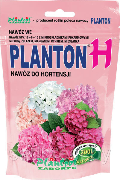 Удобрение для гортензий Плантон Planton H (Польша) 200 гр - фото 1 - id-p94214439