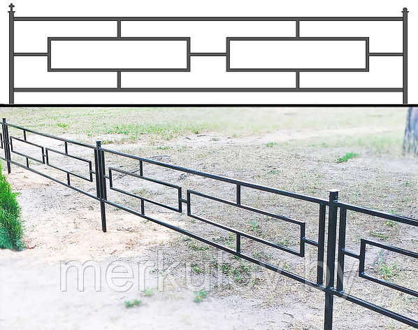 Изготовление кованых оград на могилу - заказать в Москве по низким ценам