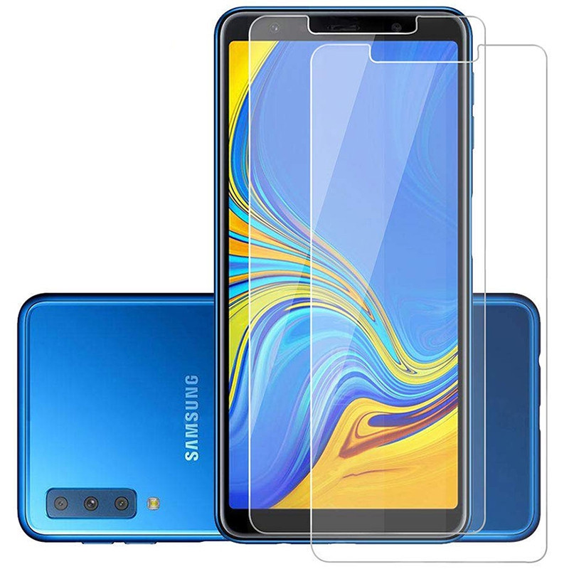 Защитное стекло для Samsung Galaxy A7 (2018) A750 - фото 1 - id-p94218270