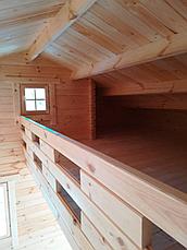 Летний дом "ИНЕССА" 6х6м (40.36 + 4,58 m²). Любые виды кровли, фото 2