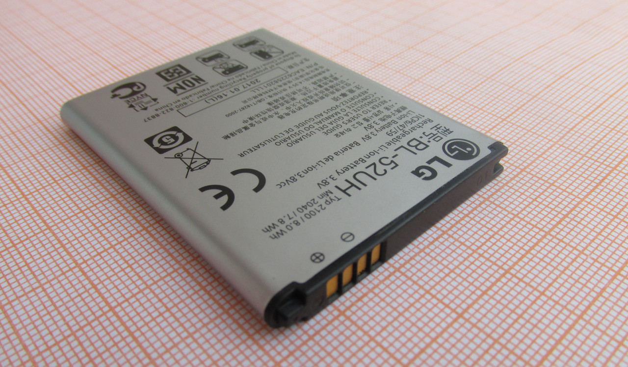 Аккумулятор, батарея BL-52UH для LG L70 (D320, D325) - фото 3 - id-p94220603