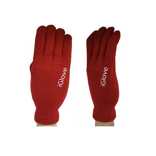 Сенсорные перчатки IGLOVE красные - фото 2 - id-p94221398