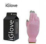 Сенсорные перчатки IGLOVE серые, фото 2