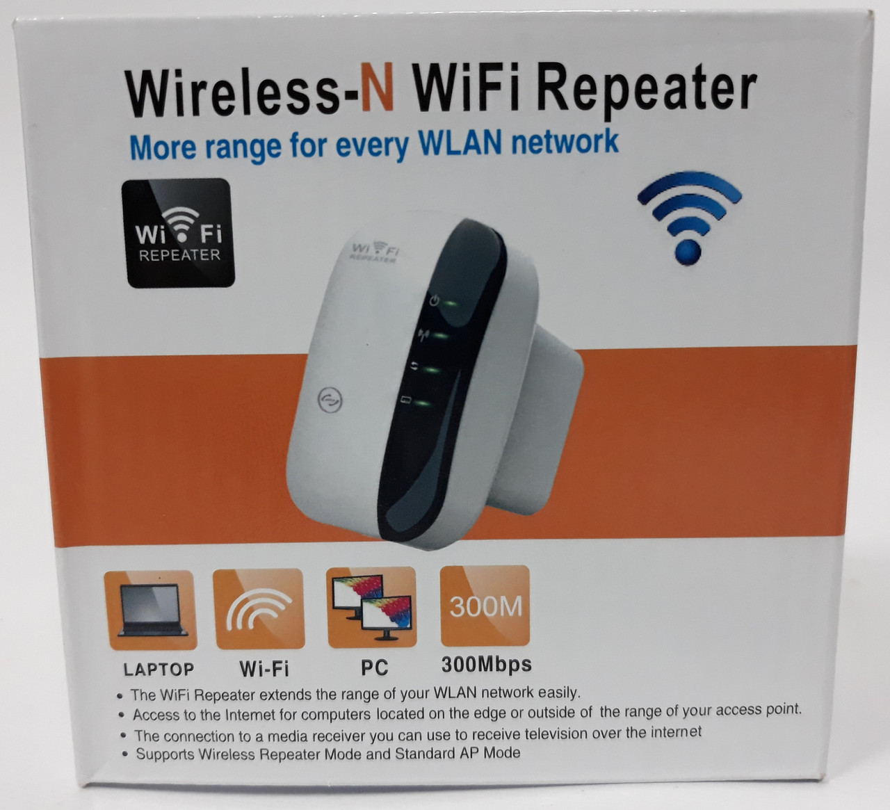 Расширитель Wifi сигнала Wireless WI FI Repeater Репитер ретранслятор усилитель сигнала Wifi - фото 2 - id-p94227531