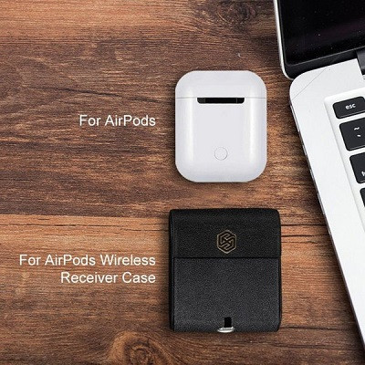 Чехол для Airpods 1/2 с модулем беспроводной зарядки Nillkin Wireless Charging Case - фото 4 - id-p94224122